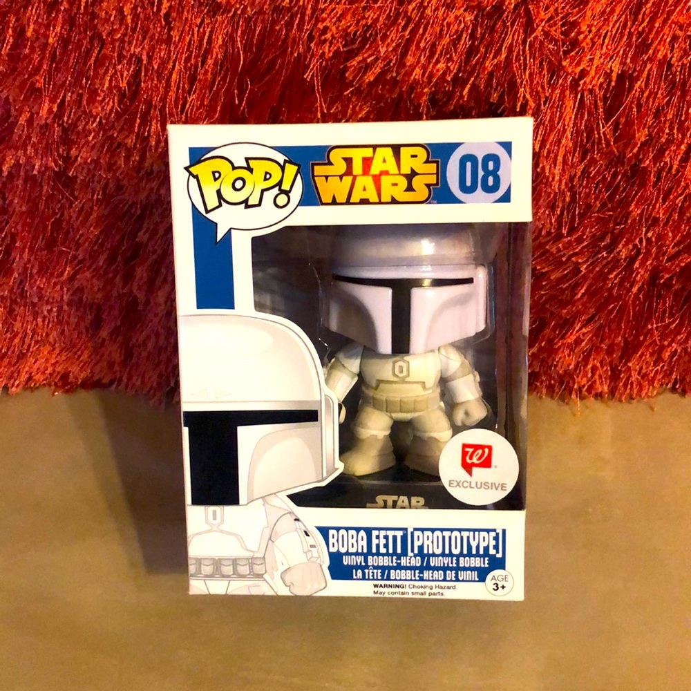 Star Wars Boba Fett Prototype Funko Pop Walgreens Exclusive